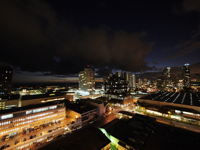 ホリデービレッジ　夜景